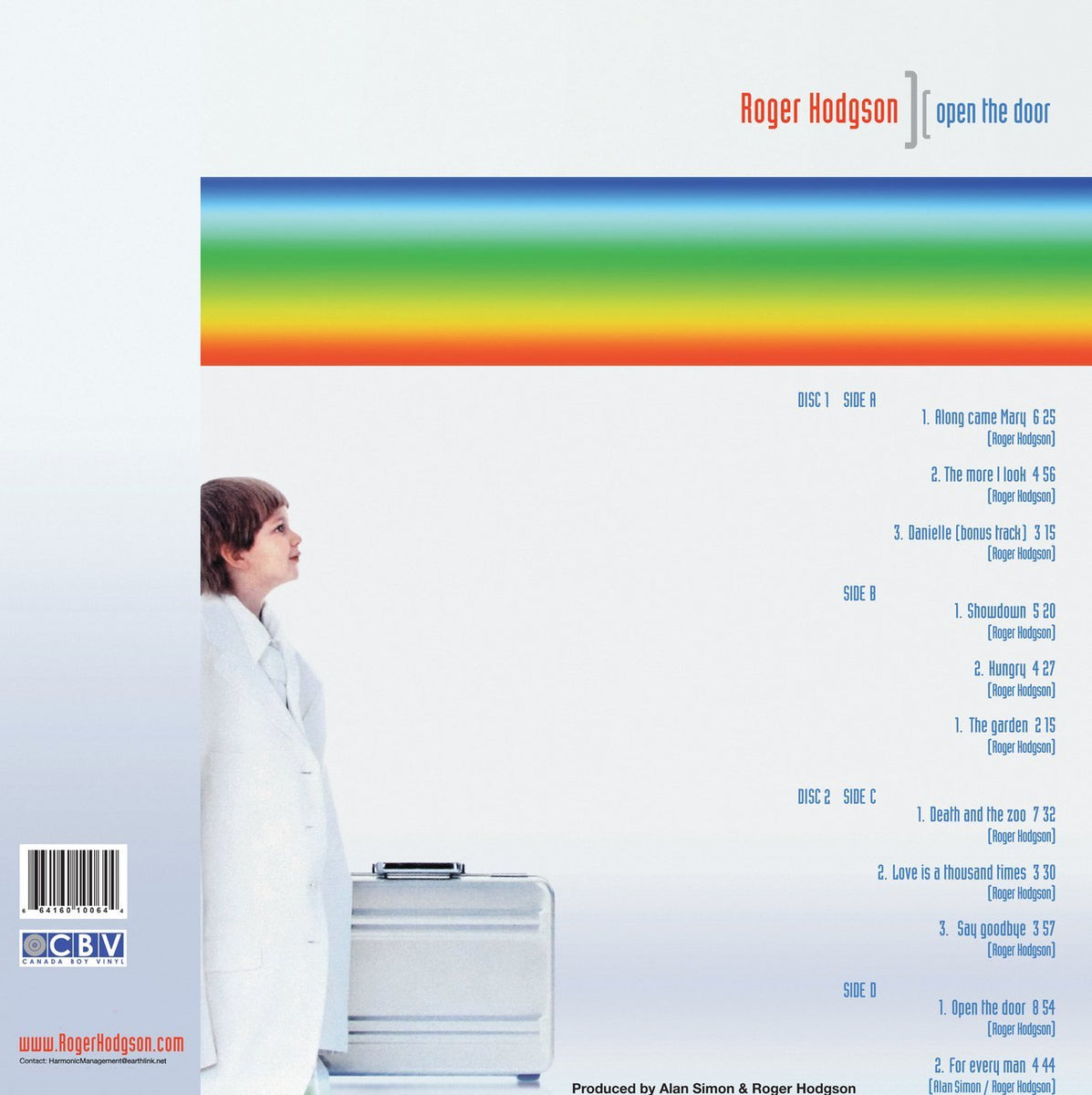 OPEN THE DOOR CD (NOT AUTOGRAPHED) – Roger Hodgson Store